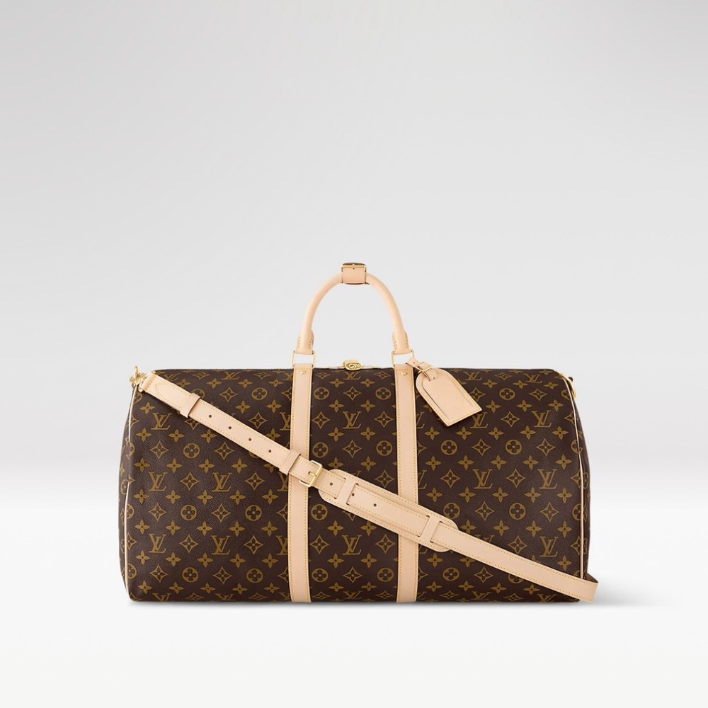 Louis Vuitton Keepall Bandouliere 55 in Monogram canvas